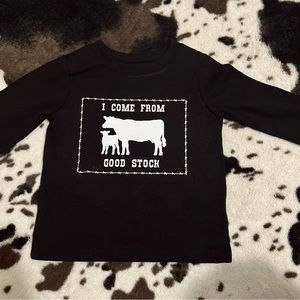 Good stock Toddler long sleeve T